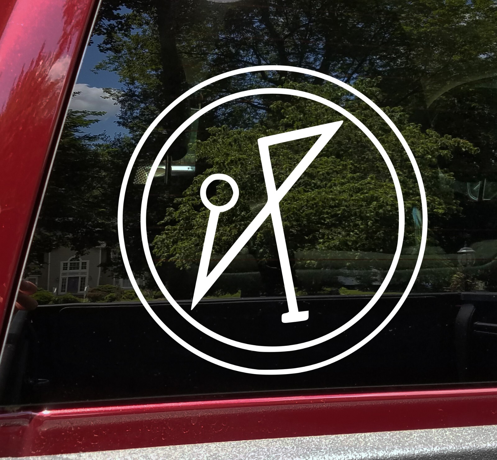 Sigil of Archangel Michael Vinyl Decal V2 – Protection Courage Strength Die Cut