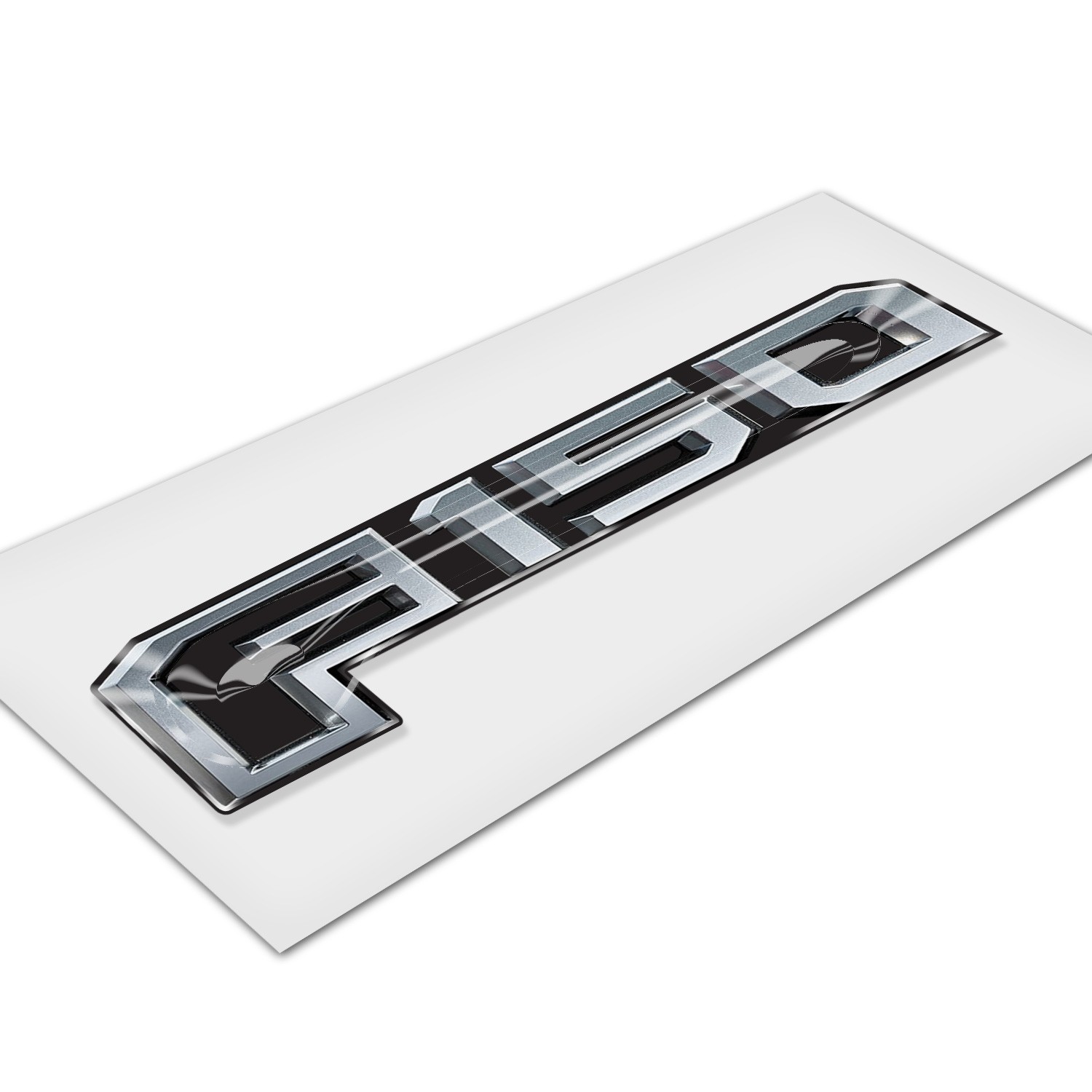 Ford F-150 2015 to 2019 4″ Full-Color Flexible 3D Clear Dome Decal