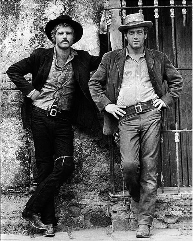 Butch Cassidy & Sundance Kid Sticker Decal Laptop Wall Mirror Cup Tumblr Locker