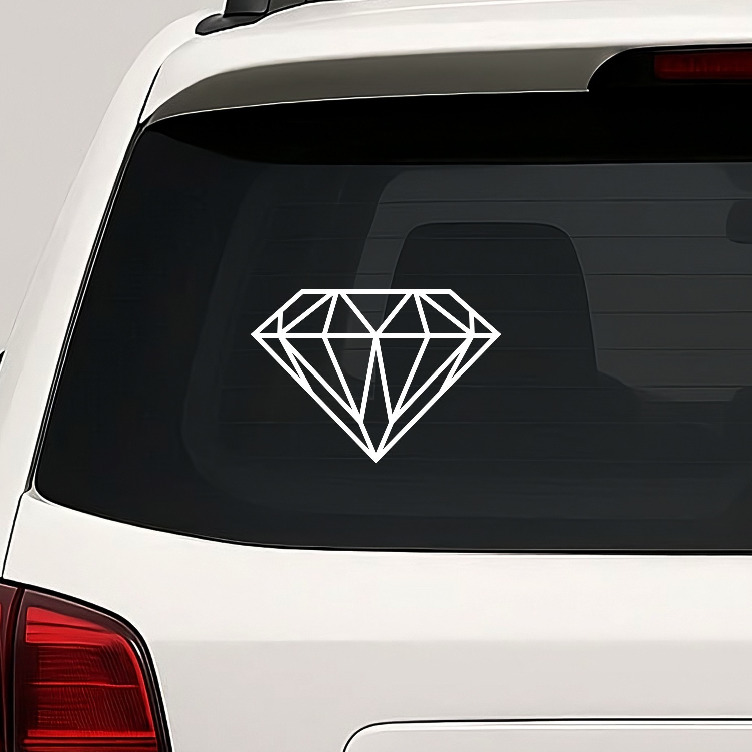 Diamond Vinyl Die Cut Decal Sticker – Ice Drip Bling Outline