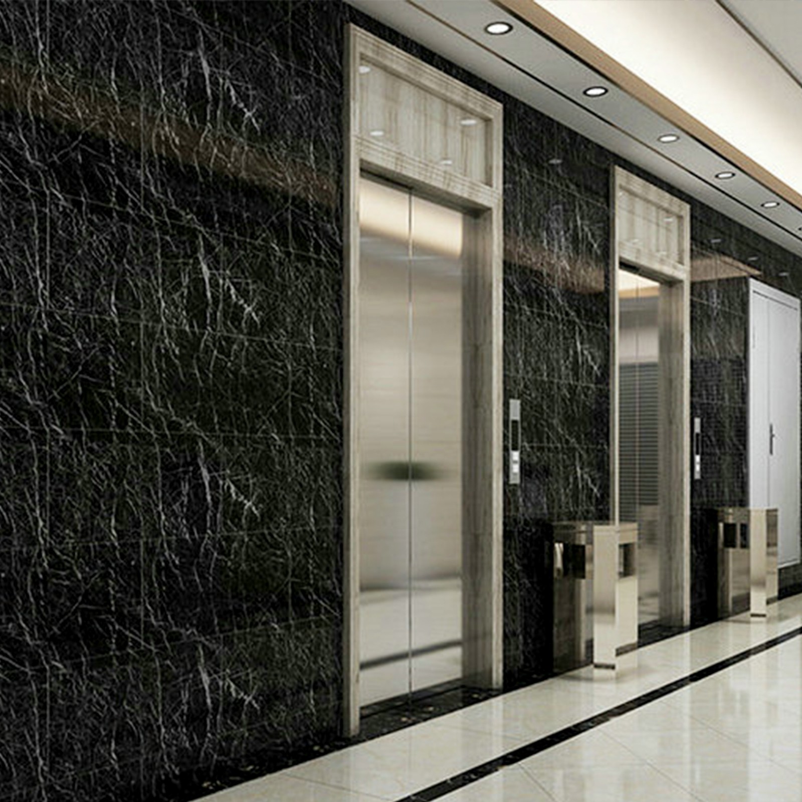 10-50Pcs 3D Marble Stone Tile Sticker Wall Paper PVC Panels Self-adhesive Decor