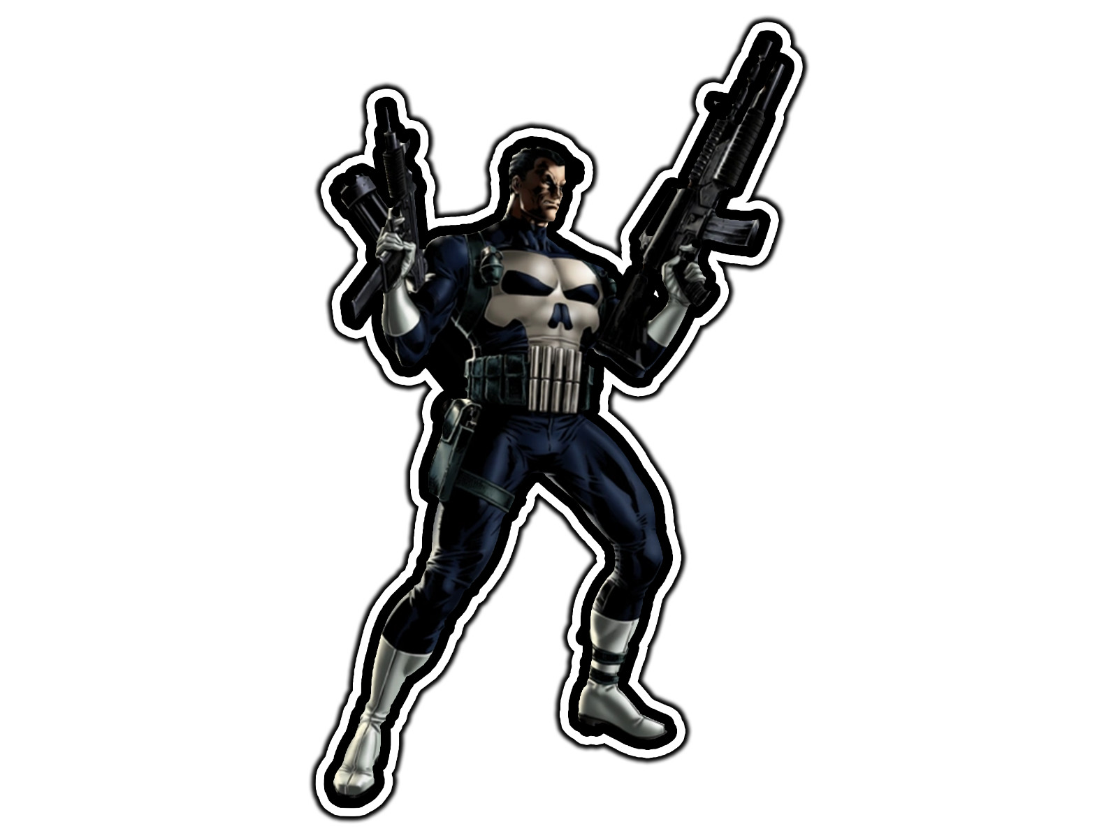 The Punisher #1 Comic Sticker Waterproof Vinyl Decal Die-Cut Car Laptop