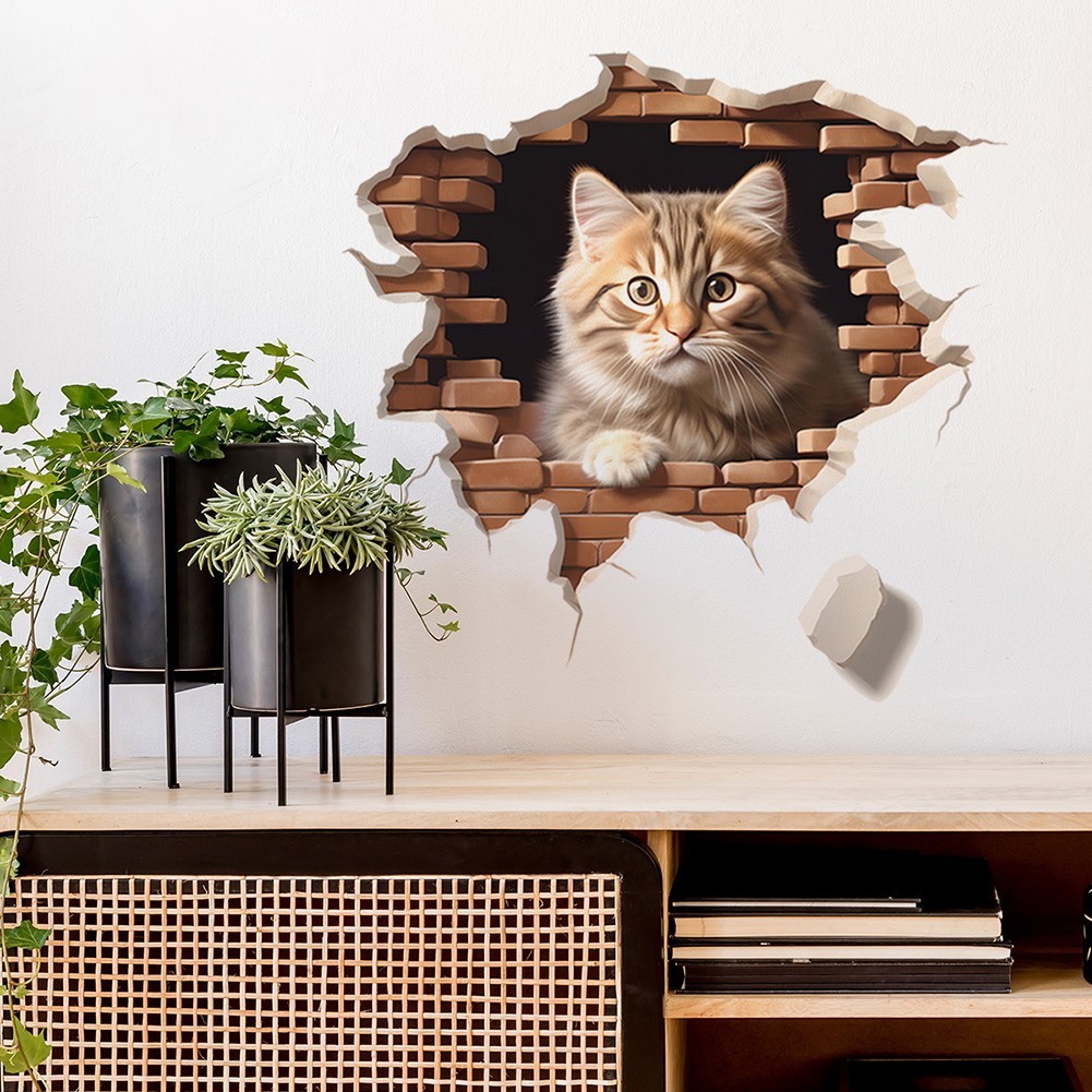 As Shown In The Picture Funny Wall Stickers Creative Creative Cute Decals
