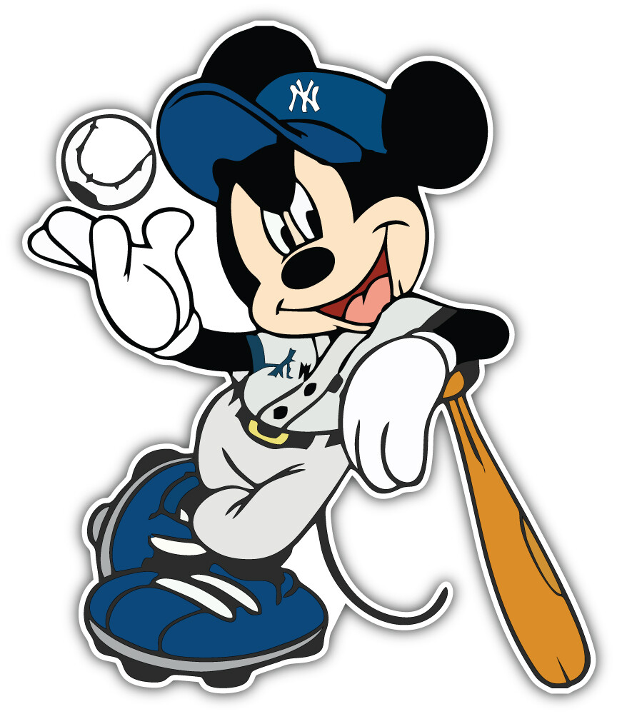 New York Yankees MLB Baseball Sport Logo Car Bumper Sticker Decal «SIZES»