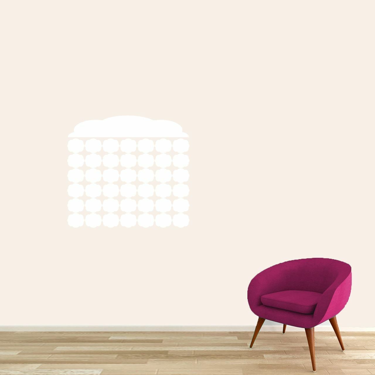 Dry Erase Fancy Calendar Wall Decal – Calendar, Organizing, Kitchen, Office