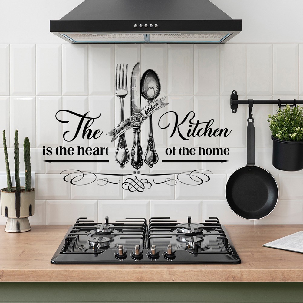 Celebrate your love for cooking with these decorative kitchen wall stickers