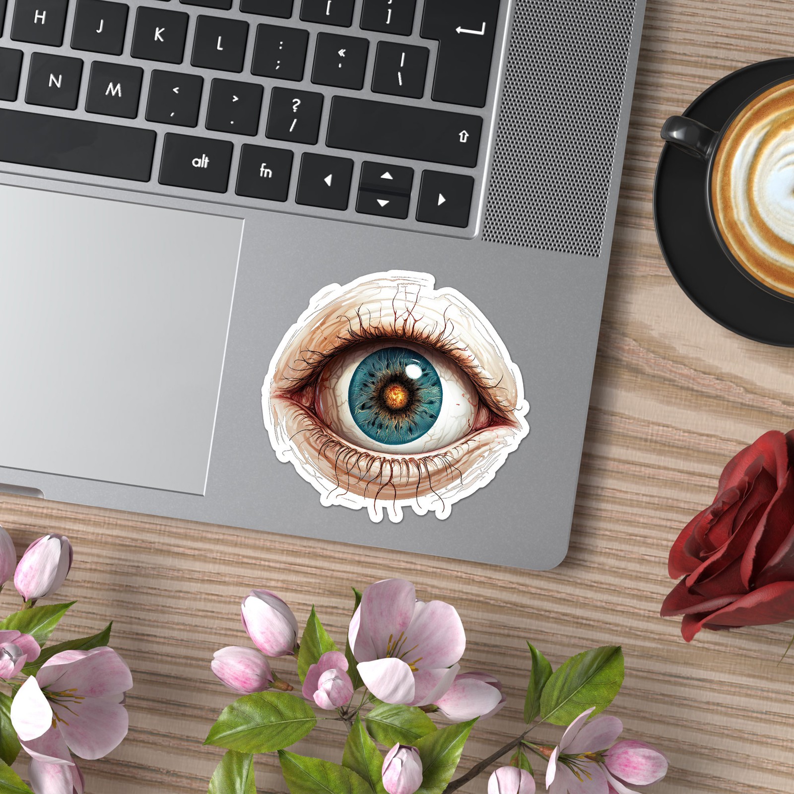 Eye Eyeball – Vinyl Decal Sticker – Car Window Laptop – ebn9716