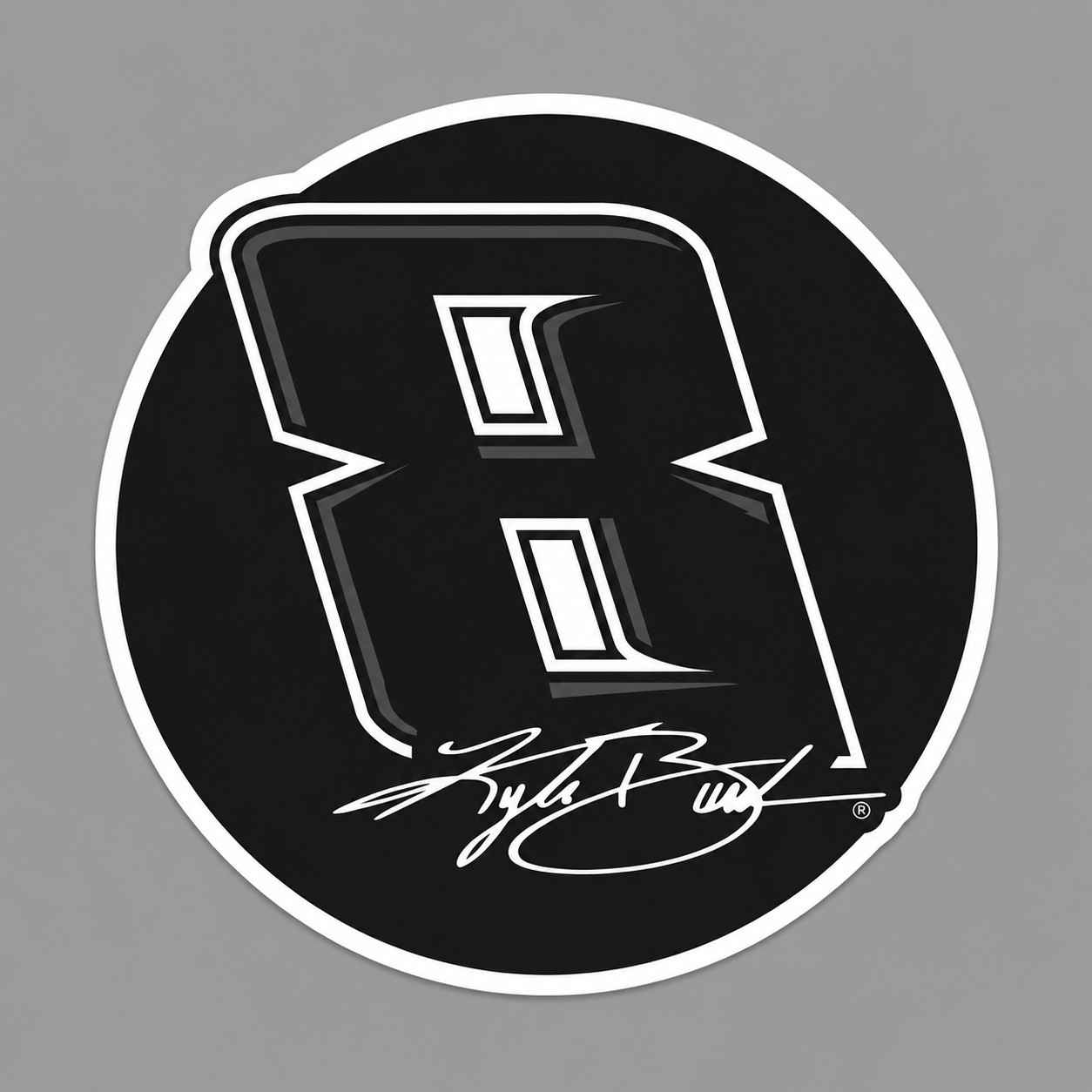 Kyle Busch Number 8 Tribute Commemorative Vinyl Sticker/Decal NASCAR 14