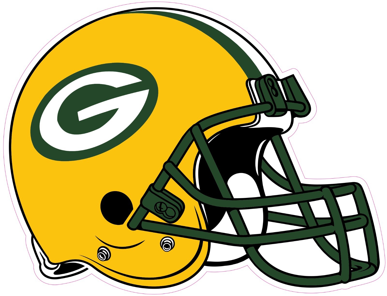 Green Bay Packers Football Vinyl Decal Sticker Car Truck Bumper Tumbler Mug