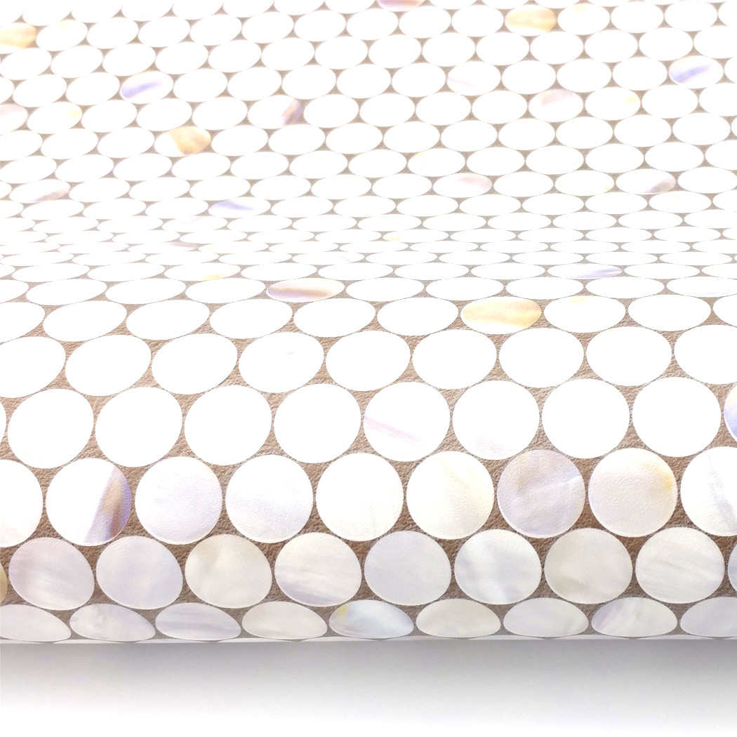 Circle Tile Pattern Peel And Stick Wallpaper Self-adhesive