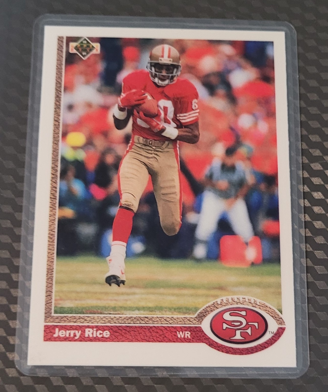 Jerry Rice SF 49’ers Football Card HOF Fridge/Locker/Cabinet Laminated Magnet