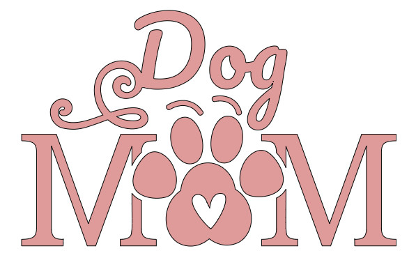 Mom of Dogs Vinyl Decal Sticker Car Truck SUV Window Bumper Wall Laptop Tablet