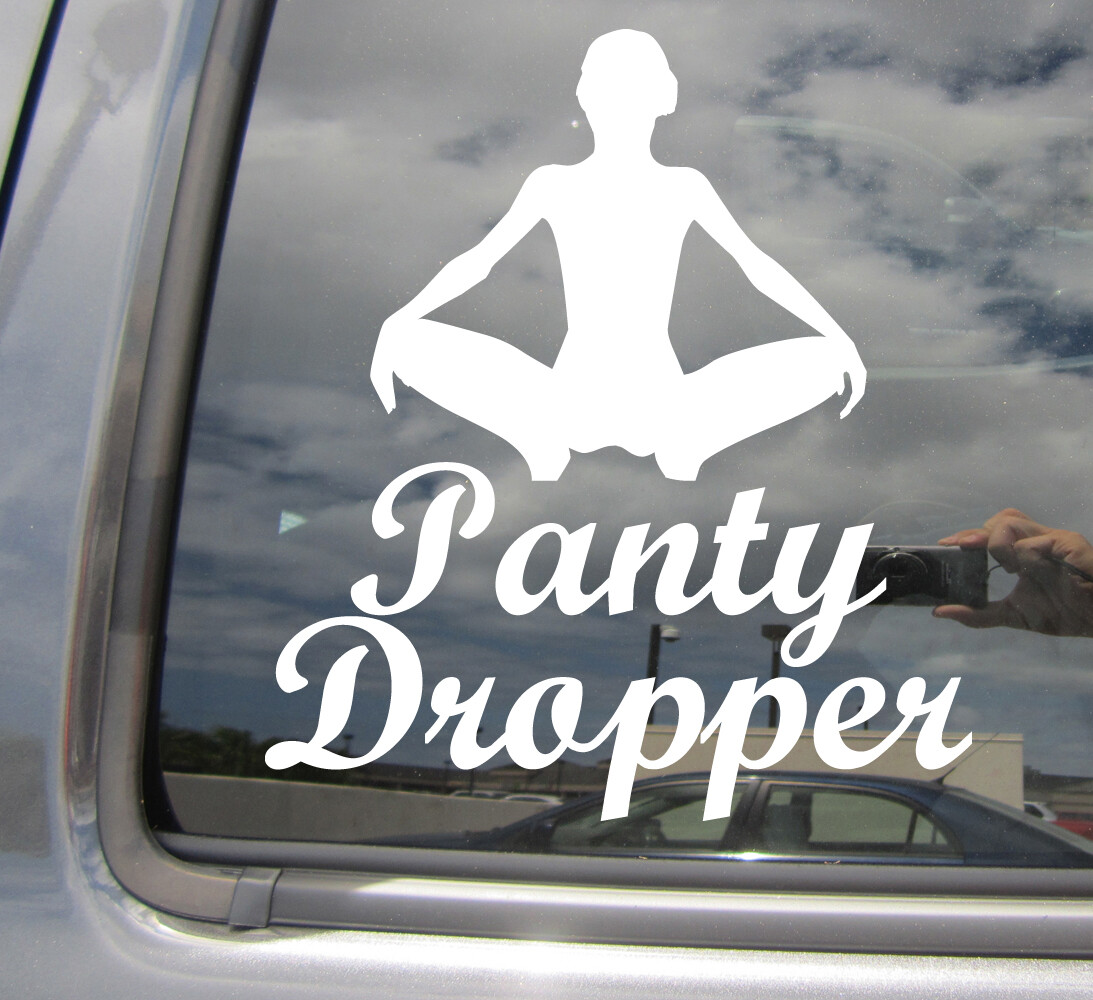 Panty Dropper Panties Funny Cars Laptop Bumper Window Vinyl Decal Sticker 10209