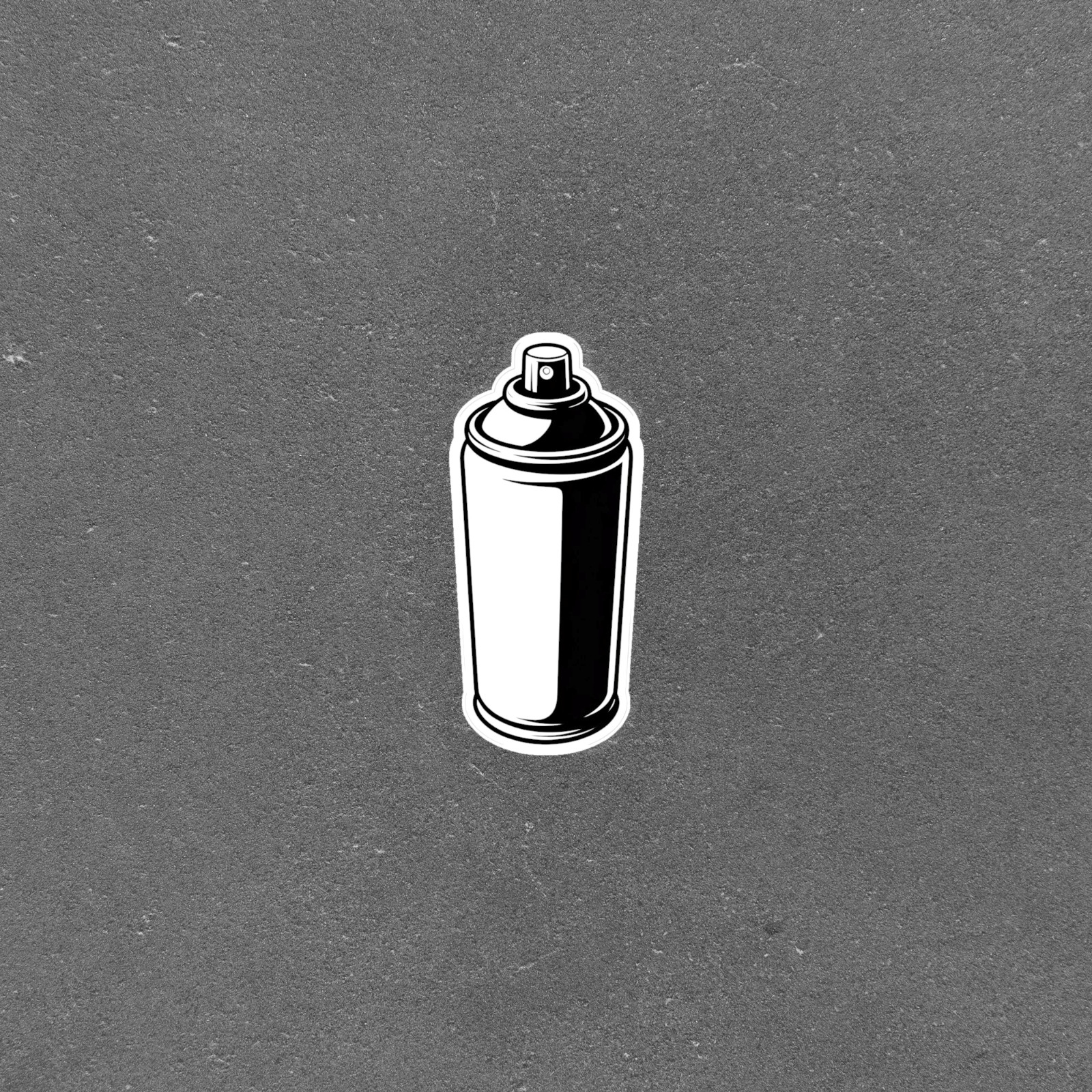 Spray Can Graphic Art Vinyl Sticker Decal for Laptops and Surfaces #6536