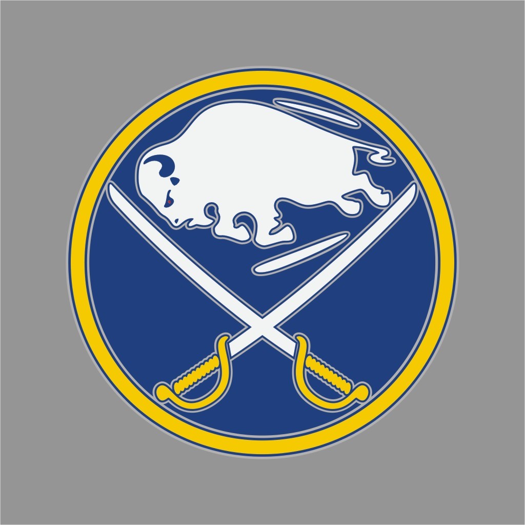 Buffalo Sabres NHL Team Logo Vinyl Decal Sticker Car Window Wall Cornhole
