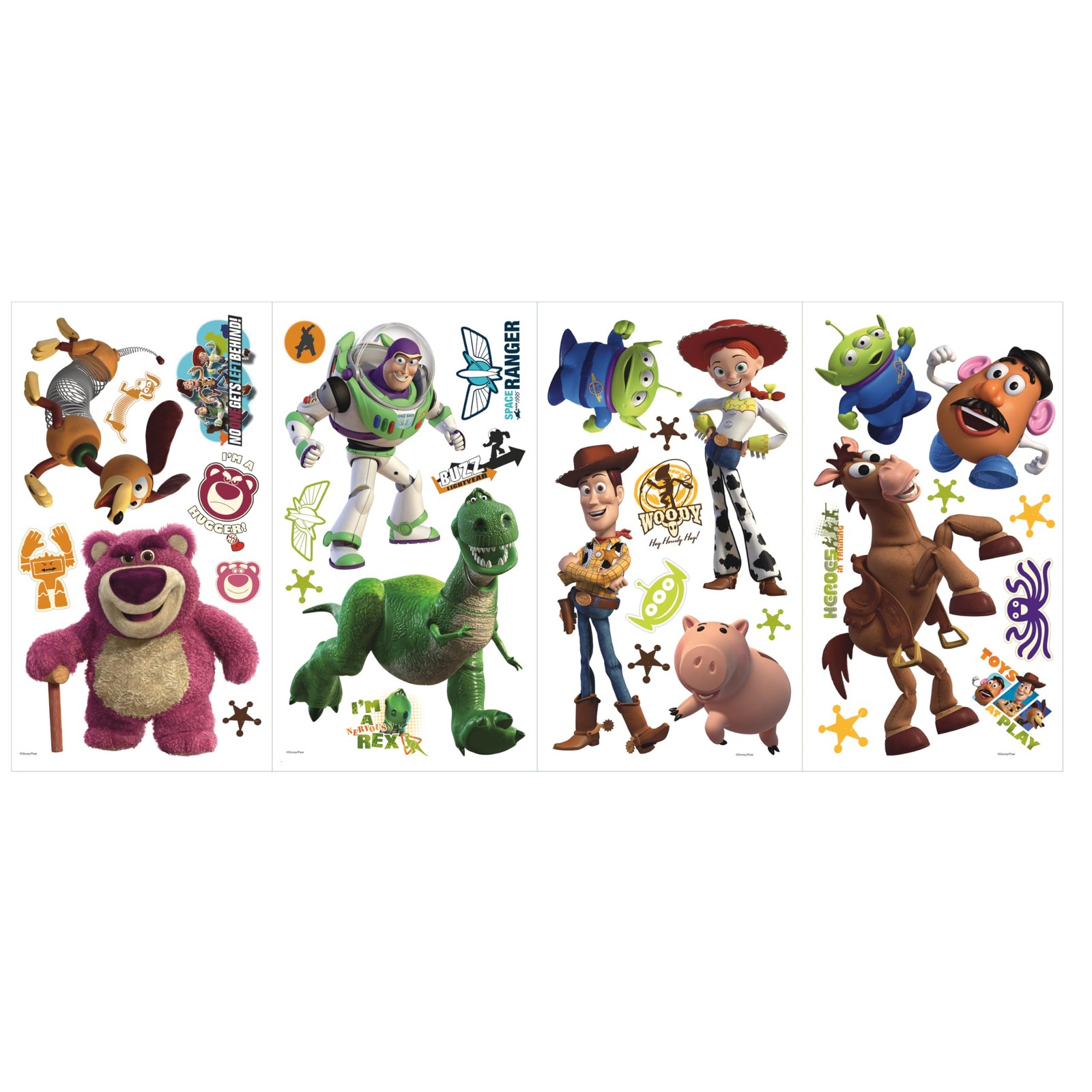RMK1428SCS Story 3 Peel and Stick Wall Decals