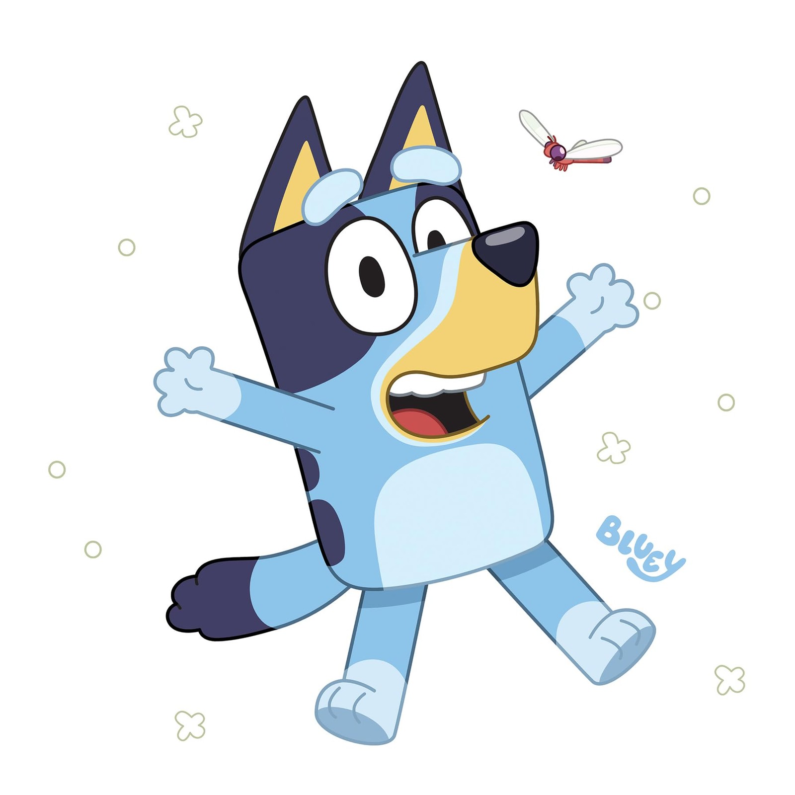 Bluey Peel and Stick Giant Wall Decals, RMK5458GM