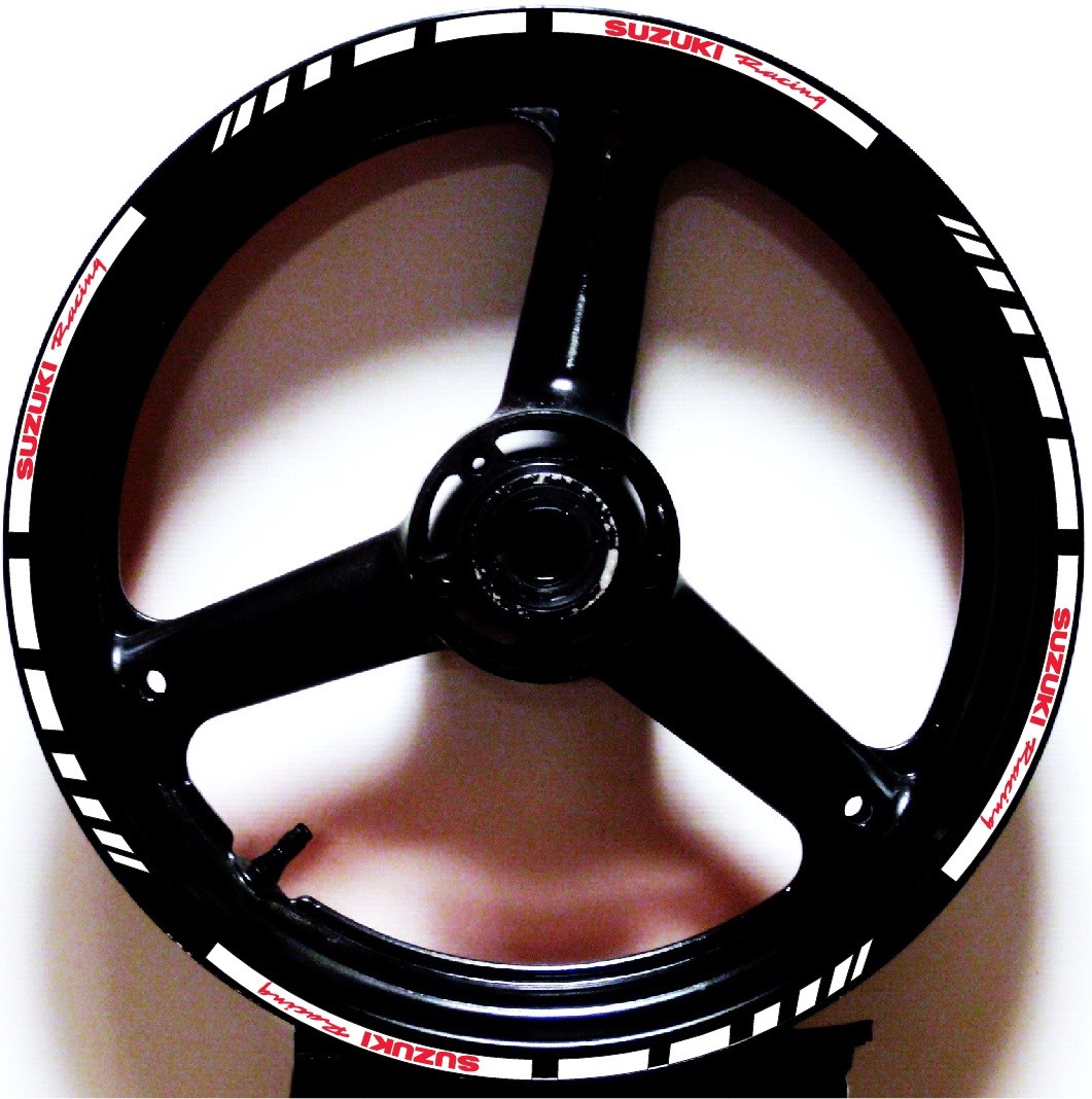 CUSTOM GP RIM STRIPE WHEEL DECAL TAPE STICKER SUZUKI Racing GSX 600 750 KATANA R