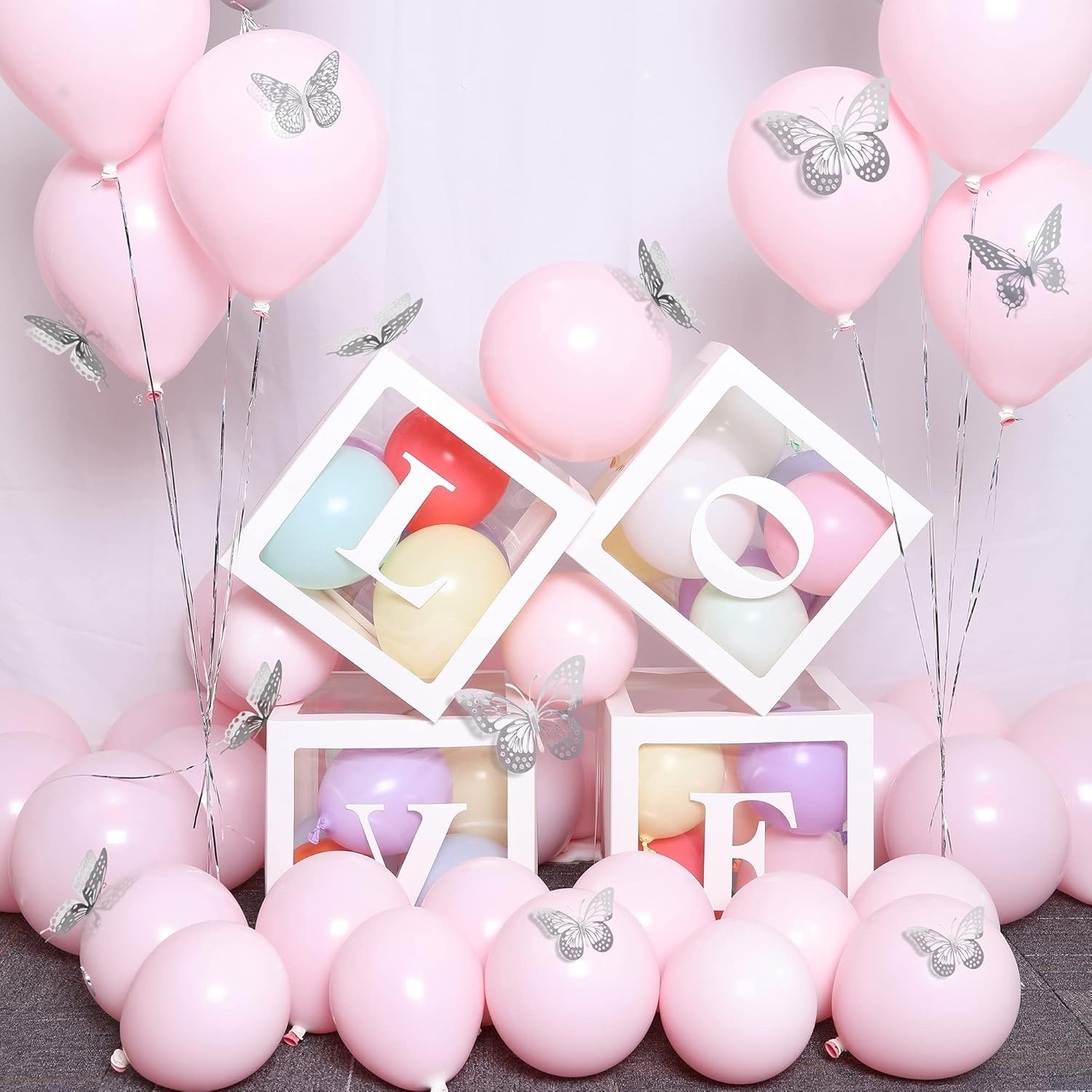 Charming Metallic 3D Butterfly Wall Decor – 48 Self-Adhesive Removable Stickers