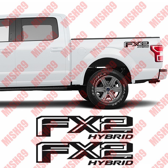 Fx2 Hybrid Decal F-150 FX2 Bedside Truck Decal Die Cut Vinyl Sticker – Any Size