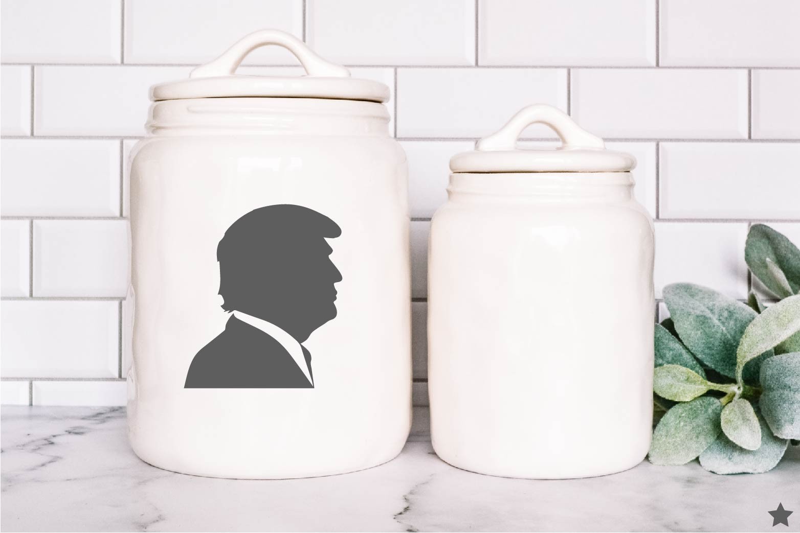Trump Decal Sticker MAGA Outline Donald J 45 47 Political Silhouette Vote USA