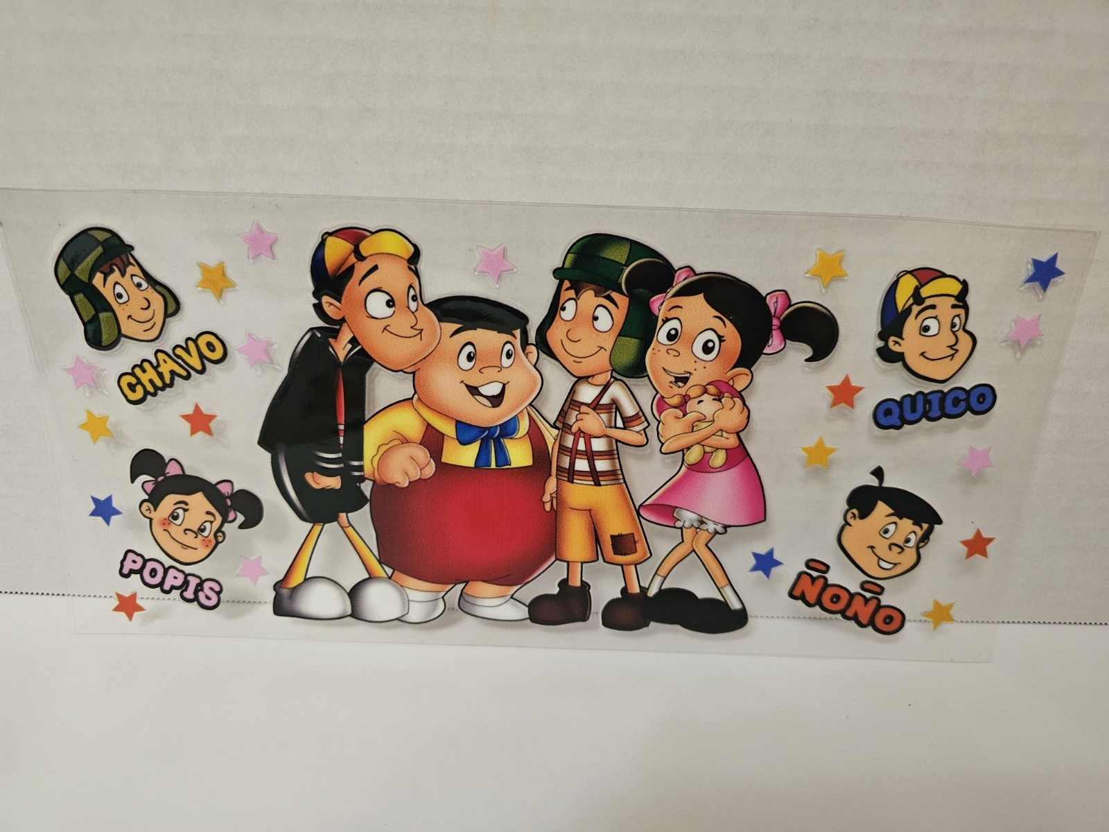 El Chavo Del Ocho Assorted Cup Wrap Transfer Decals