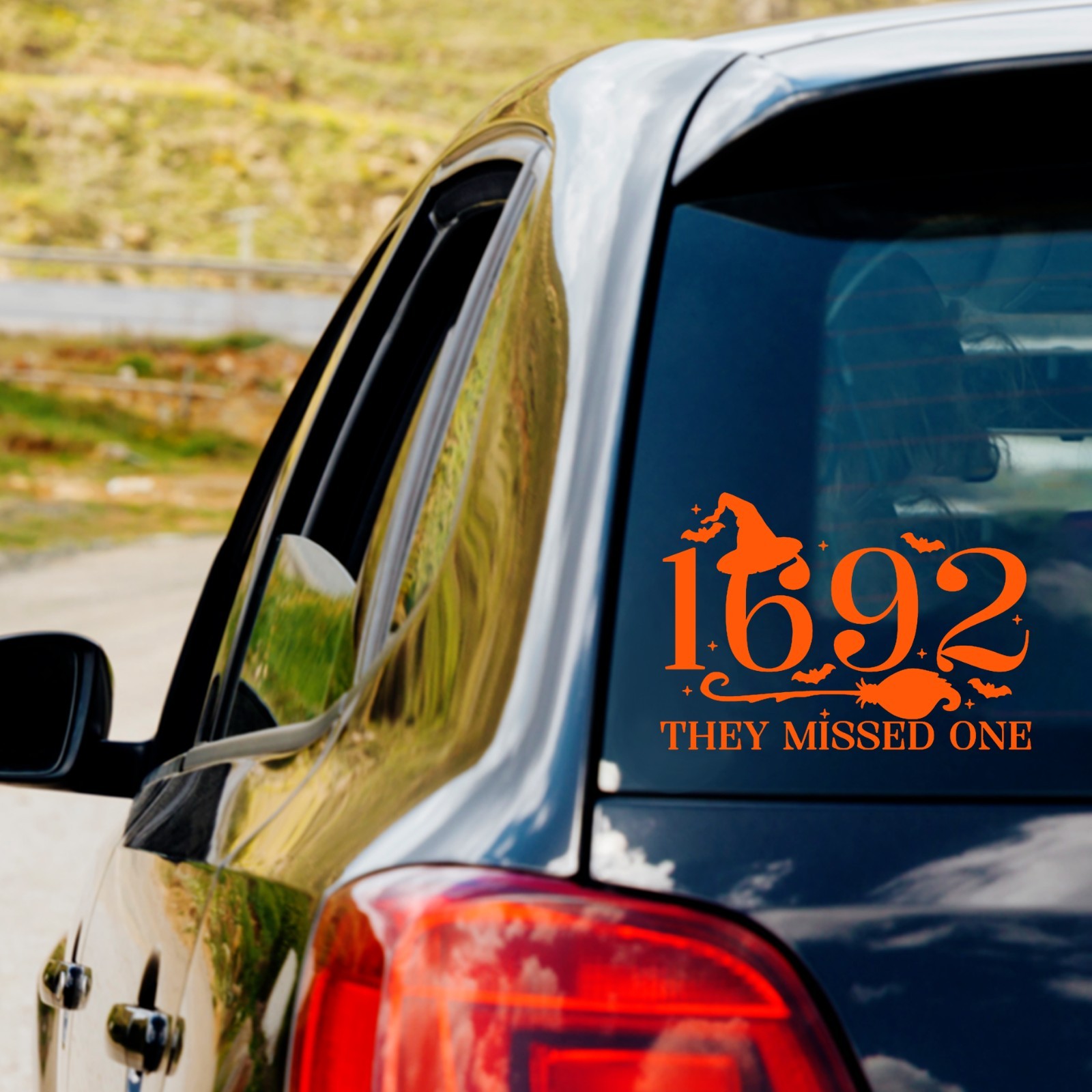 Salem Massachusetts 1692 Vinyl Decal Sticker Car Truck Window They Missed One