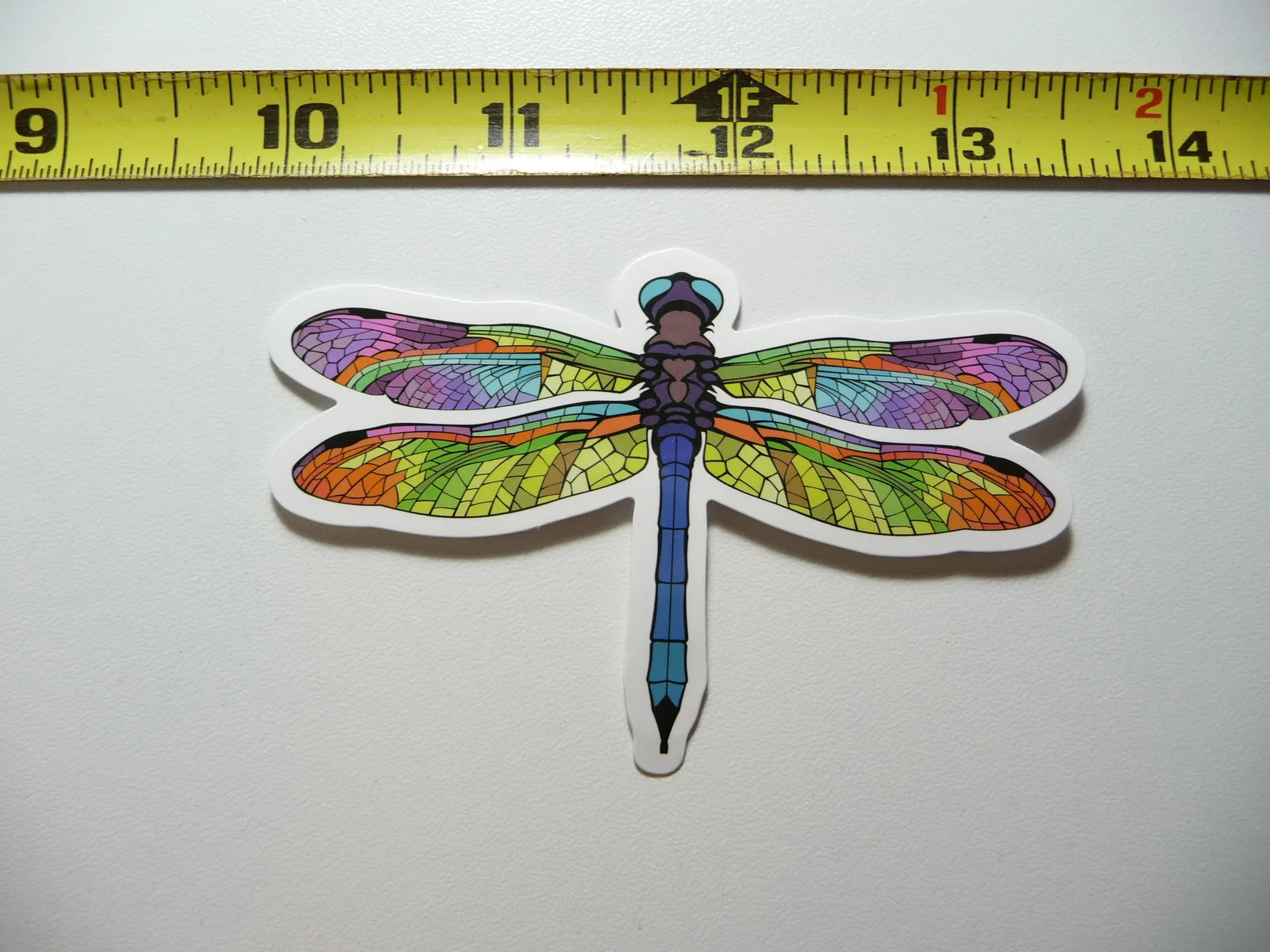 DRAGONFLY #4 SMALL STICKER DECAL BUG INSECT FUN FUNNY