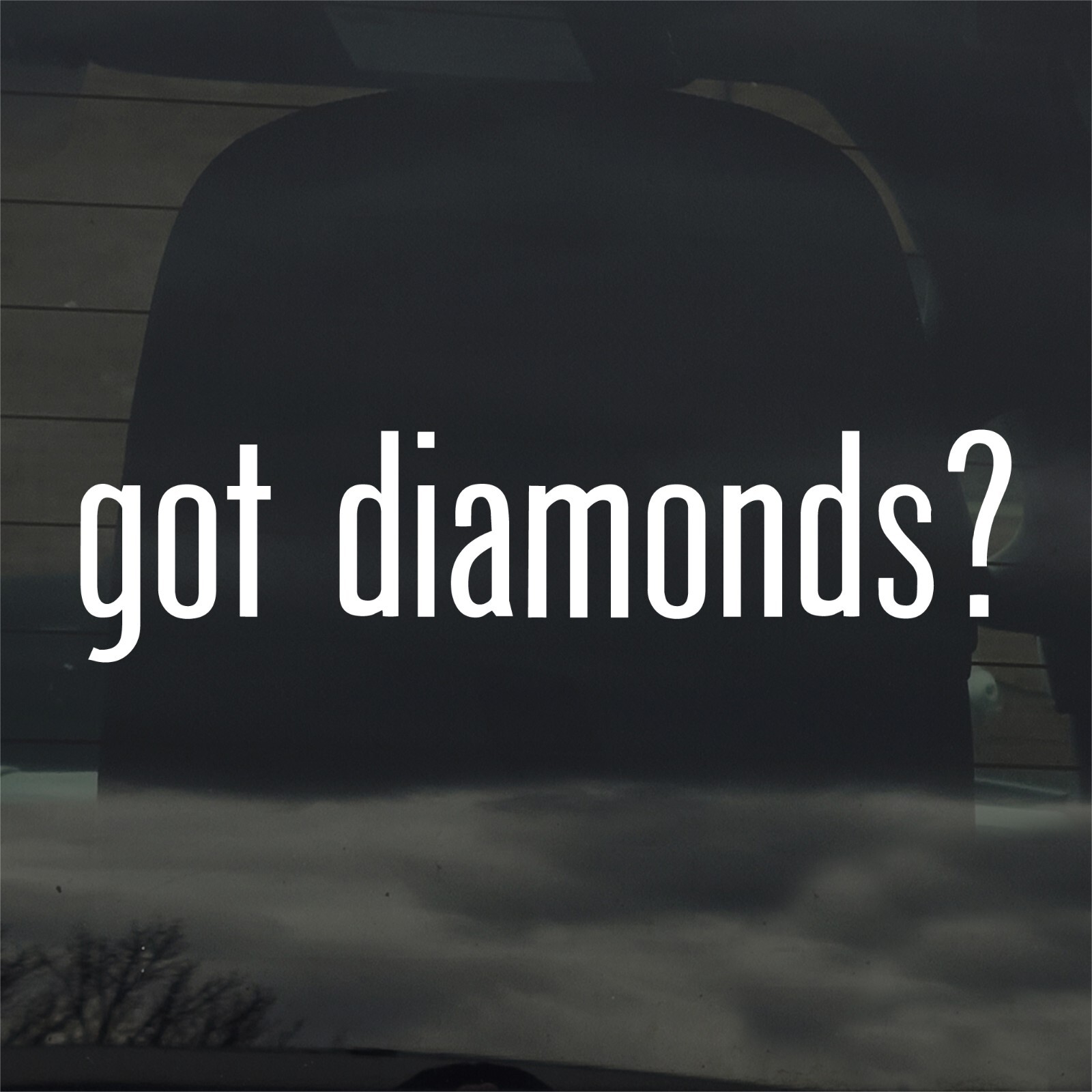 Got Diamonds? Custom Vinyl Sticker Decal Jewelry Ring Necklace Bracelet