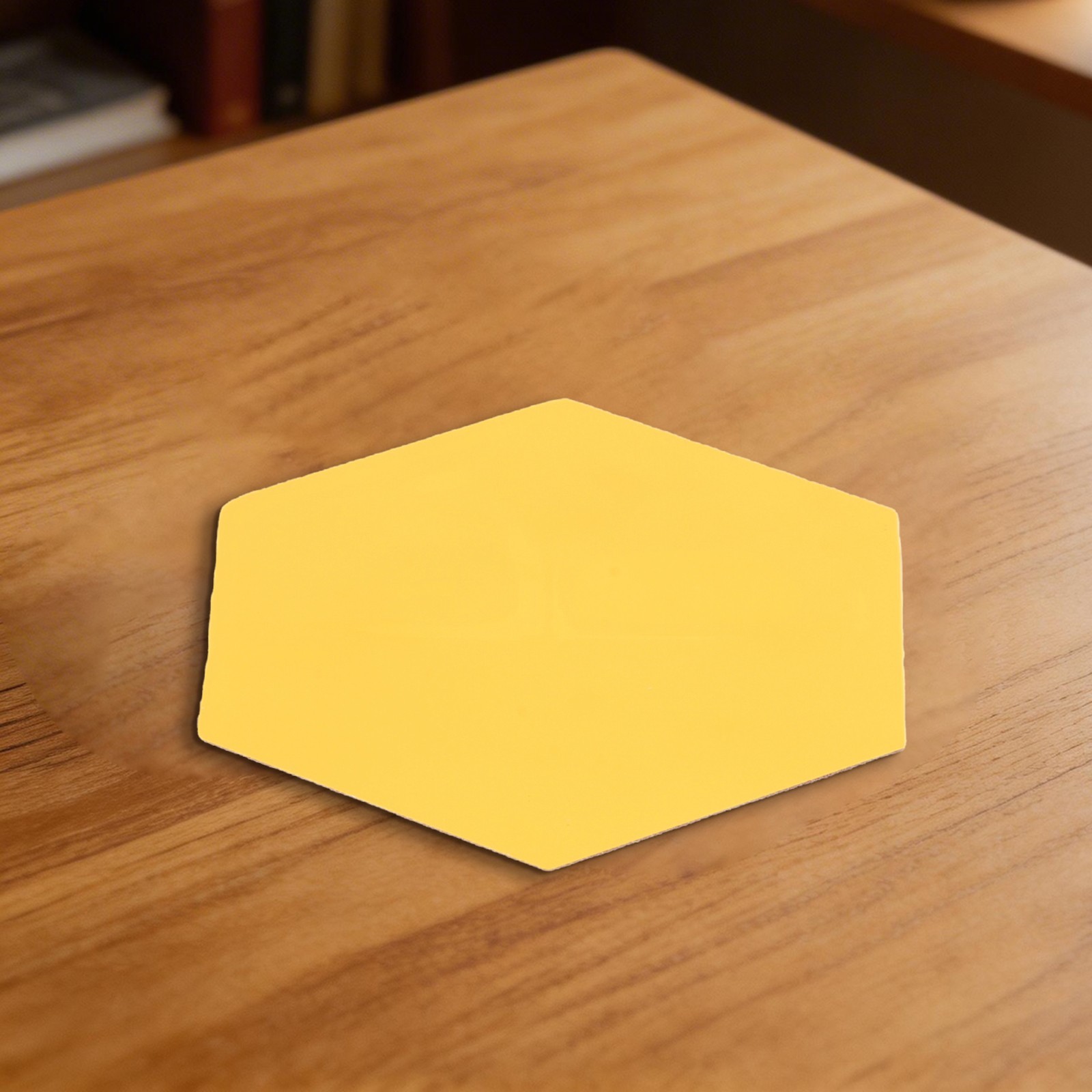 Hexagonal Mirror Peel-and-stick Reflective Finish Shatterproof Acrylic