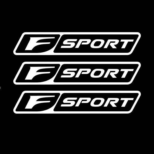 F Sport Lexus Decal Vinyl Sticker Automotive GS350 IS300 IS350 LS460