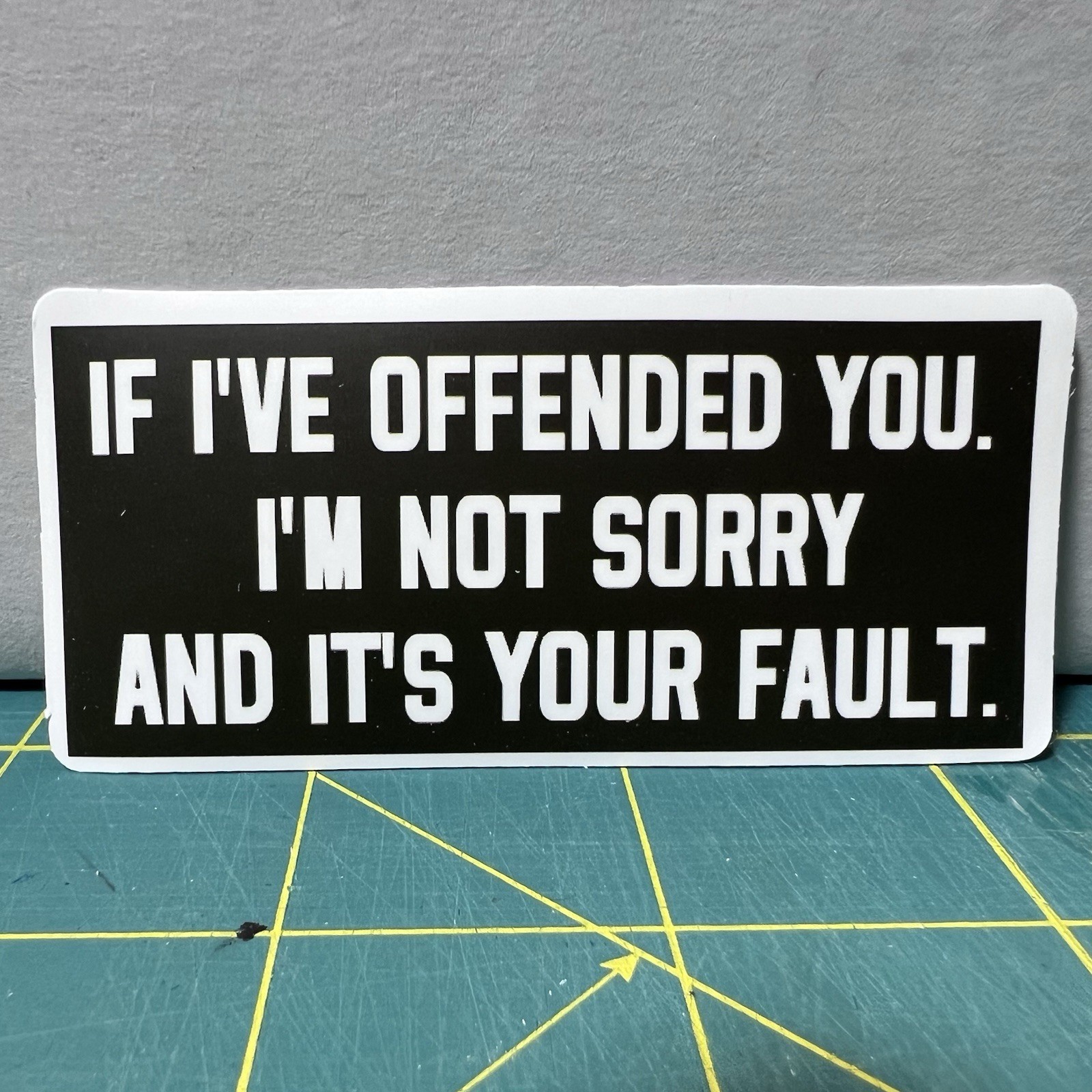 Funny Water Bottle Sticker Adult Humor Sticker Funny Sticker Vinyl Sticker