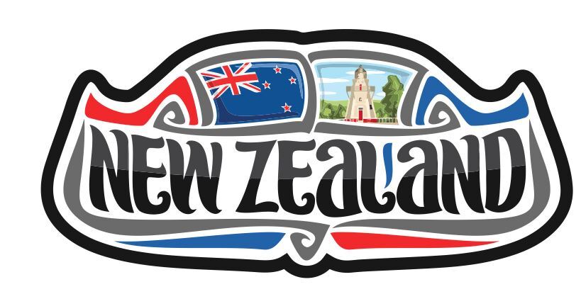 New Zealand Sticker Decal A404