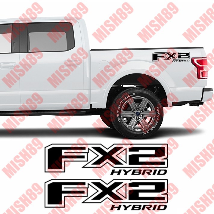 Fx2 Hybrid Decal F-150 FX2 4×2 Truck Decal Die Cut Vinyl Sticker – Any Size
