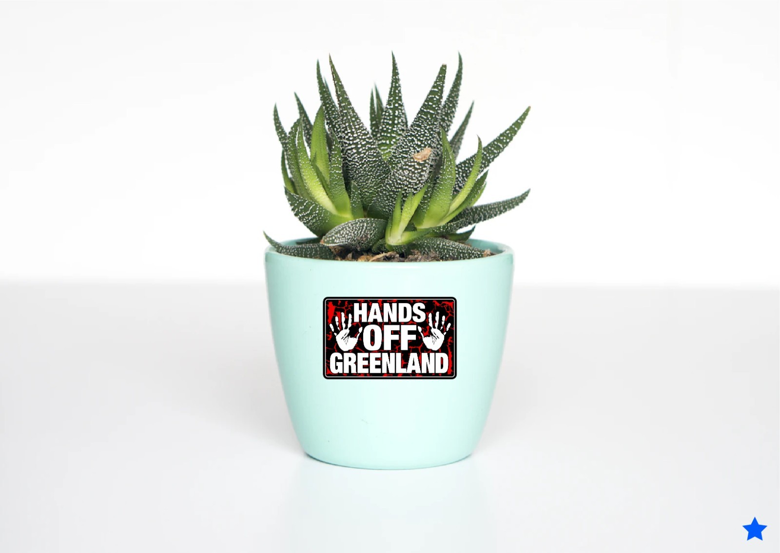 Hands Off Greenland Decal Sticker Anti USA Trump MAGA No War Protest Protect