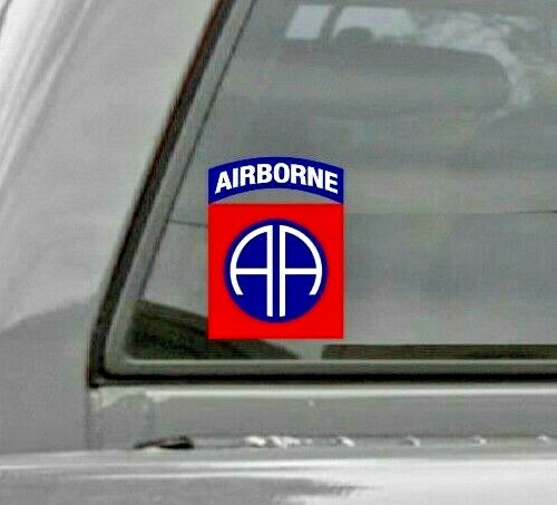82nd Airborne Division All American Car Vinyl Window Decal/Sticker