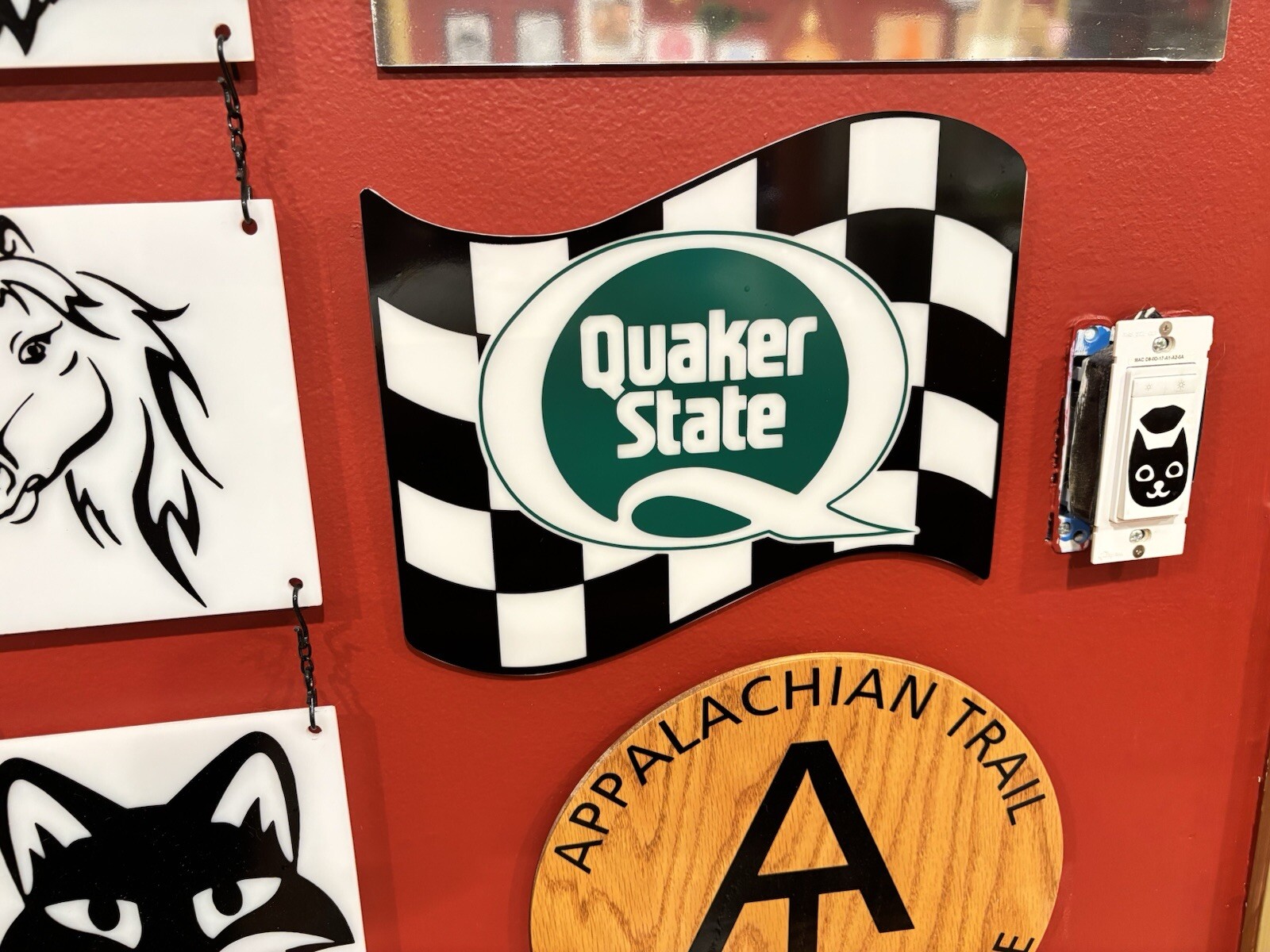 TWO «DOMER» Notre Dame Die Cut Vinyl Decals Play Like A Champion Golden Irish