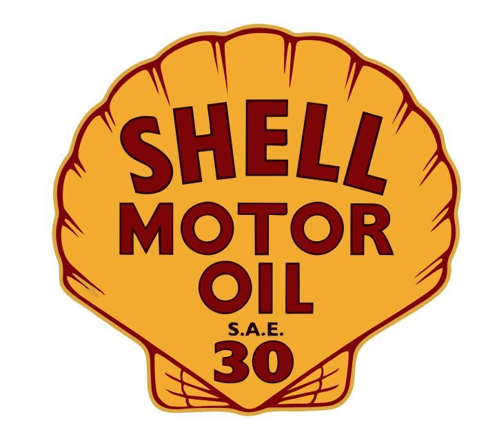 Shell Oil Shell Gasoline Sticker Decal R8234