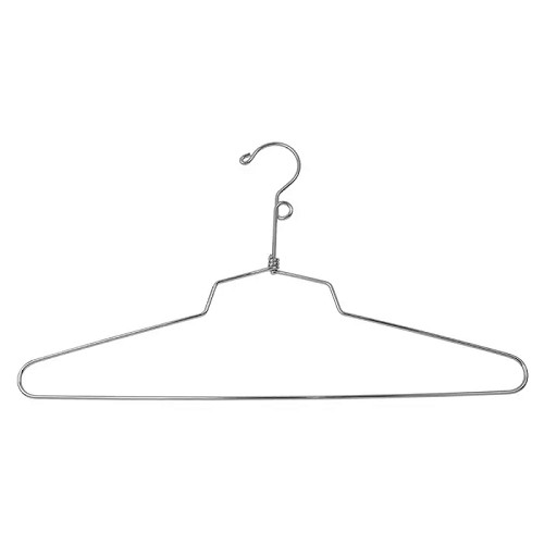 Econoco SLD/16-LH Steel Blouse & Dress Hanger W/ Swivel Loop Hook (Pack of 100)