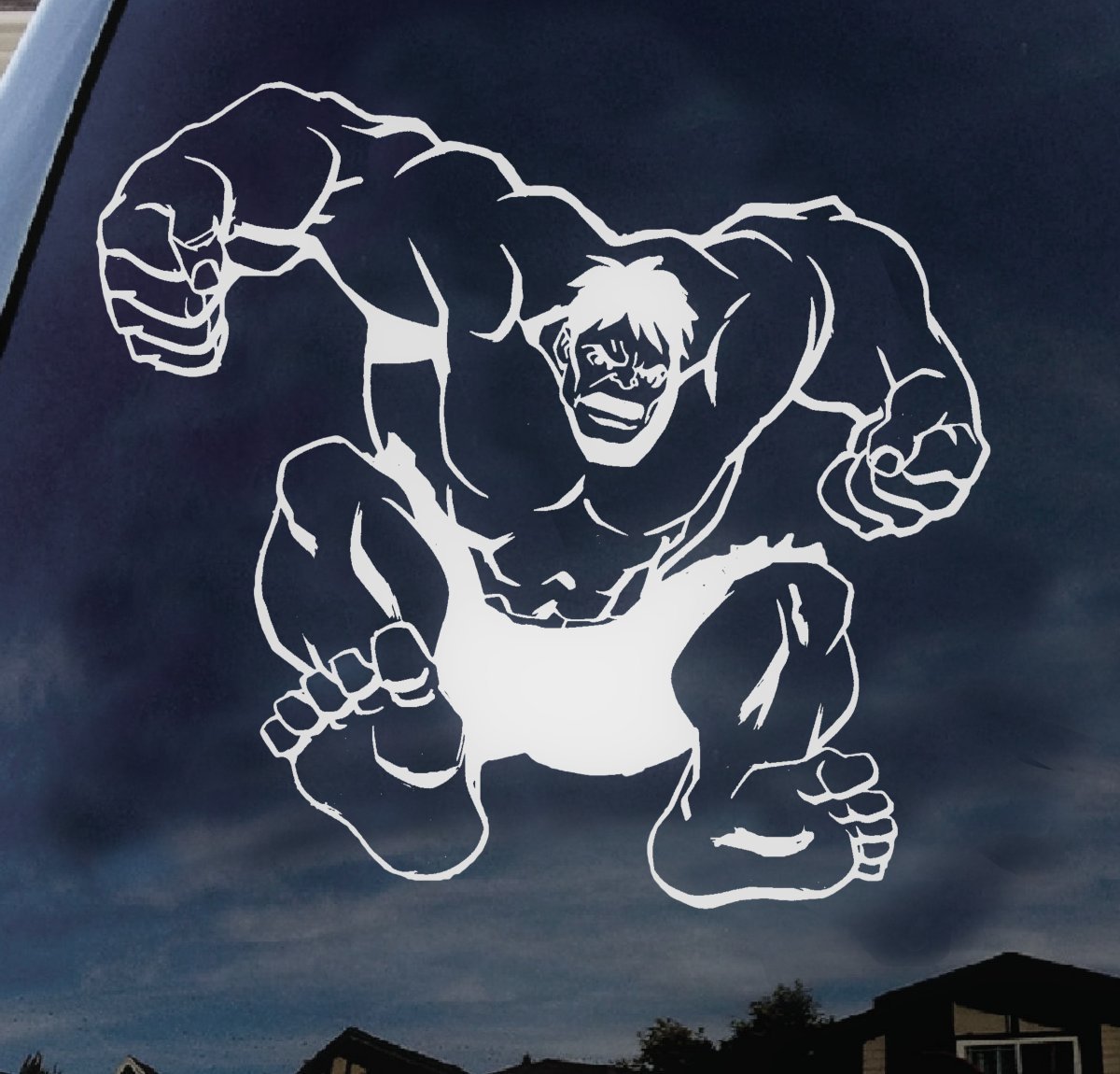 Incredible Hulk Super Hero Marvel Disney Characters Car Laptop Decal Sticker 9″