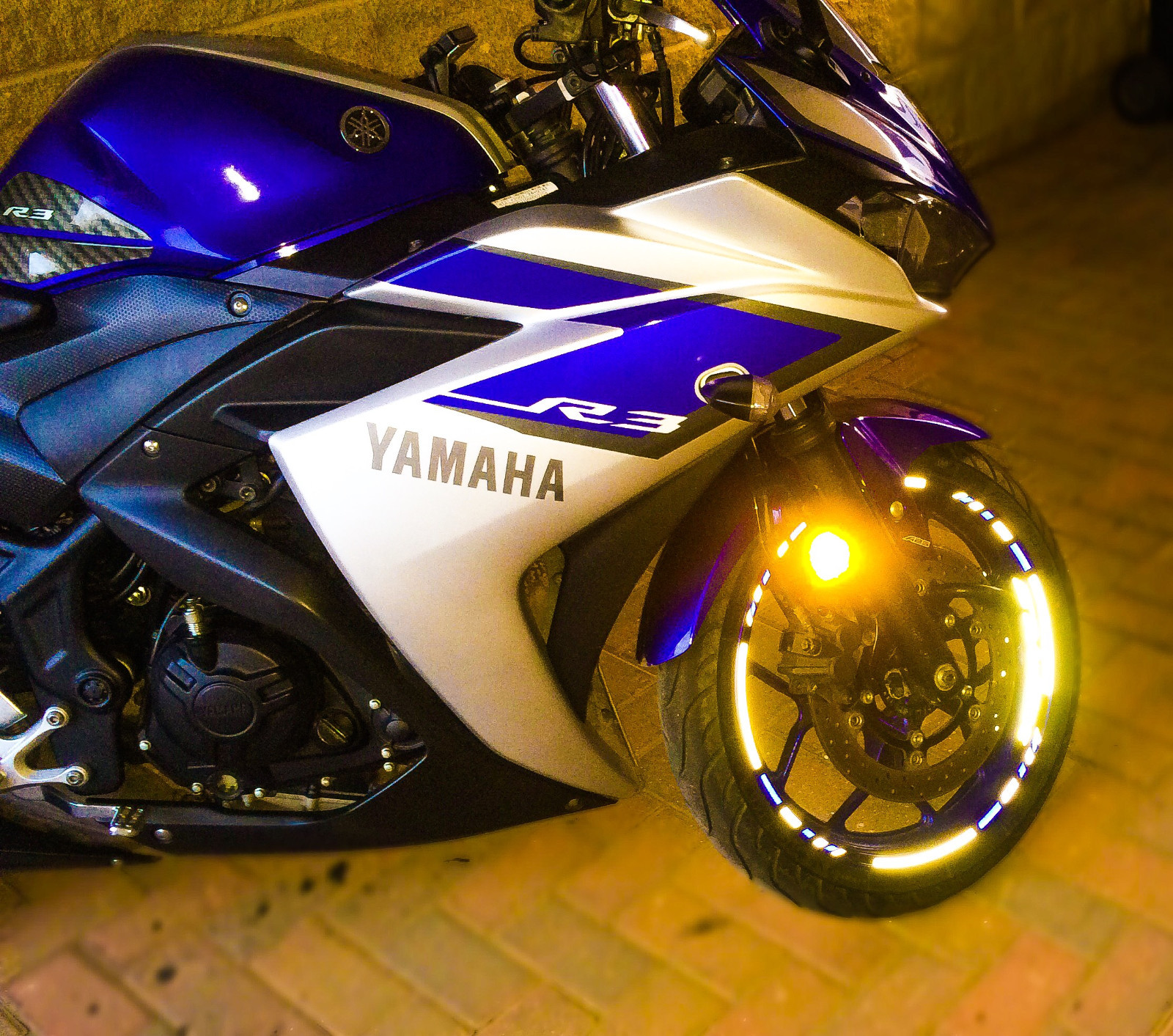 REFLECTIVE RIM STRIPES WHEEL DECALS TAPE STICKERS KAWASAKI NINJA EX 500R 650R