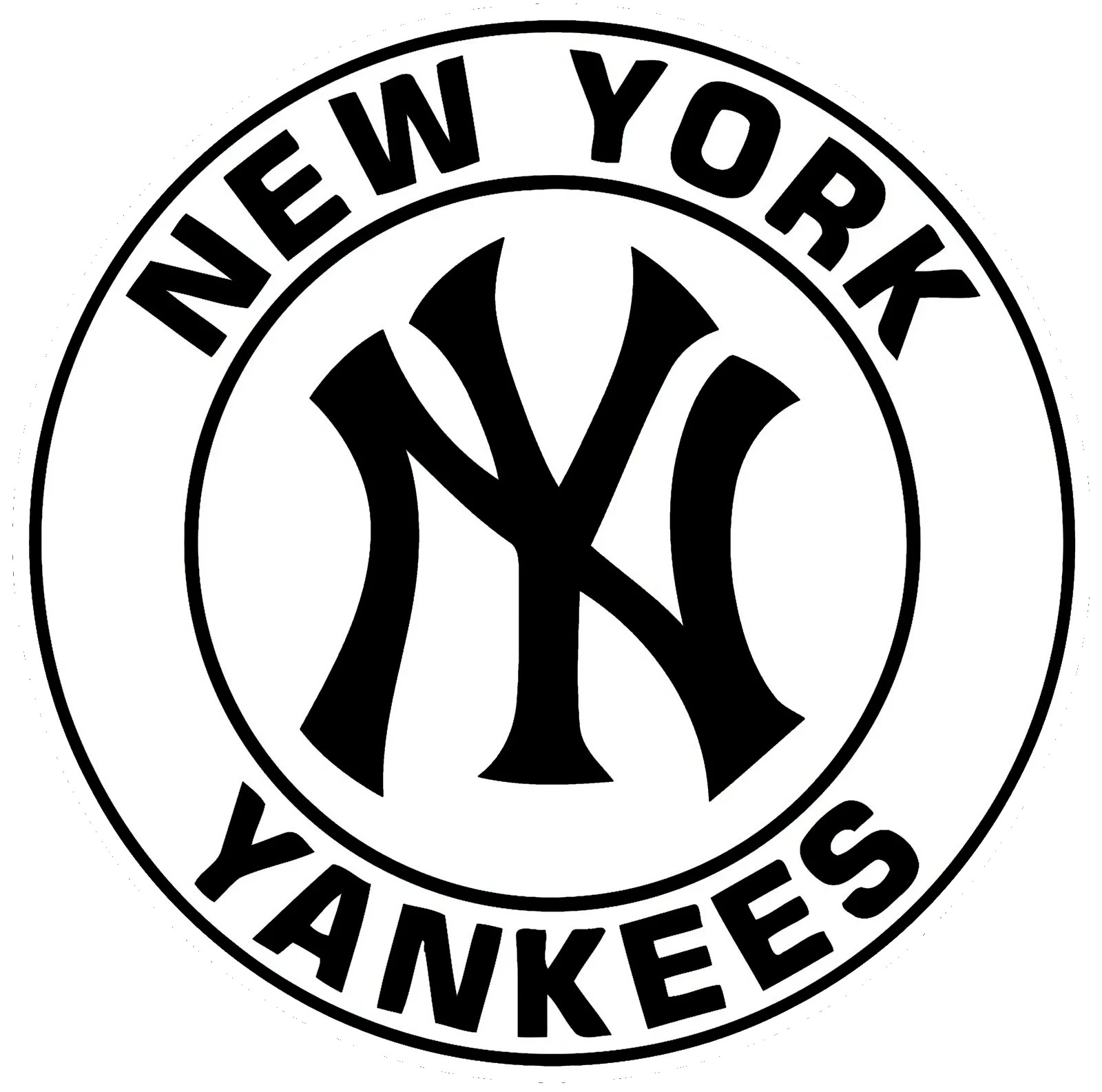 Vinyl Decal Car Truck Sticker Wall Baseball MLB – New York Yankees Logo v5