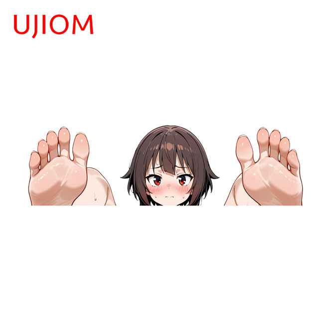 EARLFAMILY 5.1″ Megumin Anime Car Sticker Hood Waterproof Artistic Trunk Decals