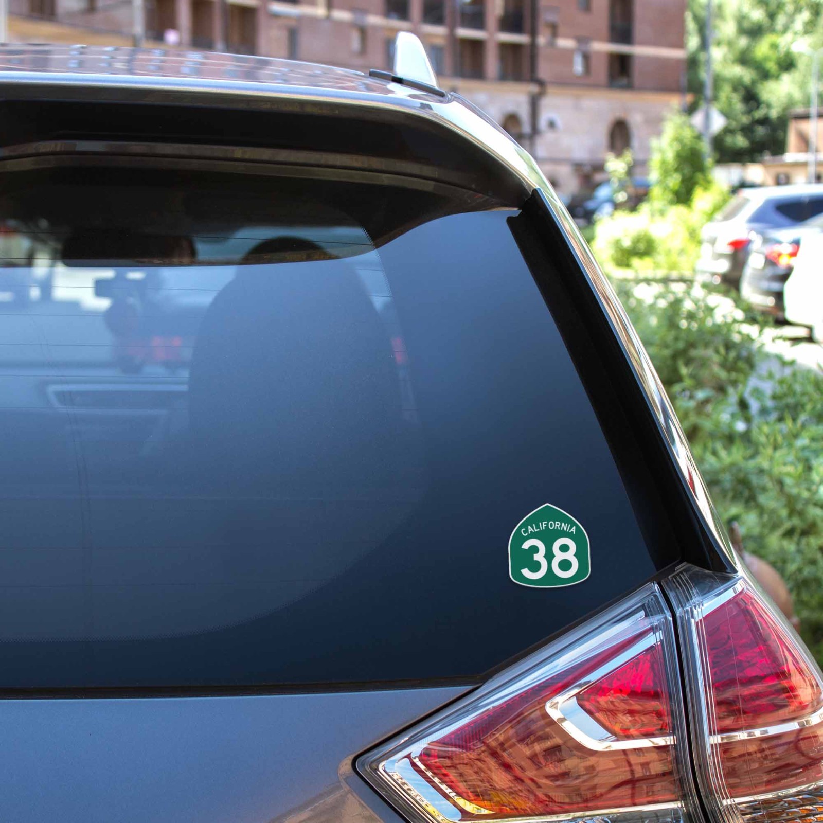 Southern California Highway 38 Road Sign Sticker – Cool San Bernardino CA Decals
