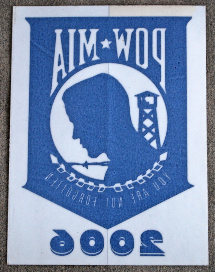 2006 POW-MIA Sticker Decal You Are Not Forgotten 20080-DECA-16