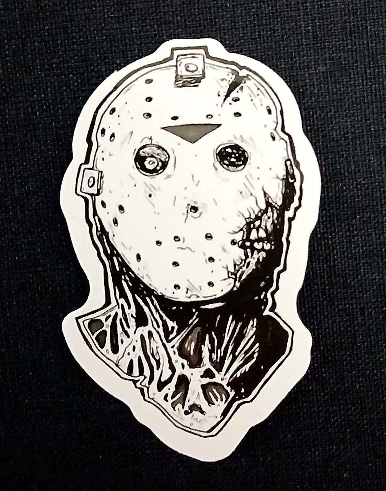 Friday the 13th – Die Cut Sticker Decal Horror Movie Film Jason