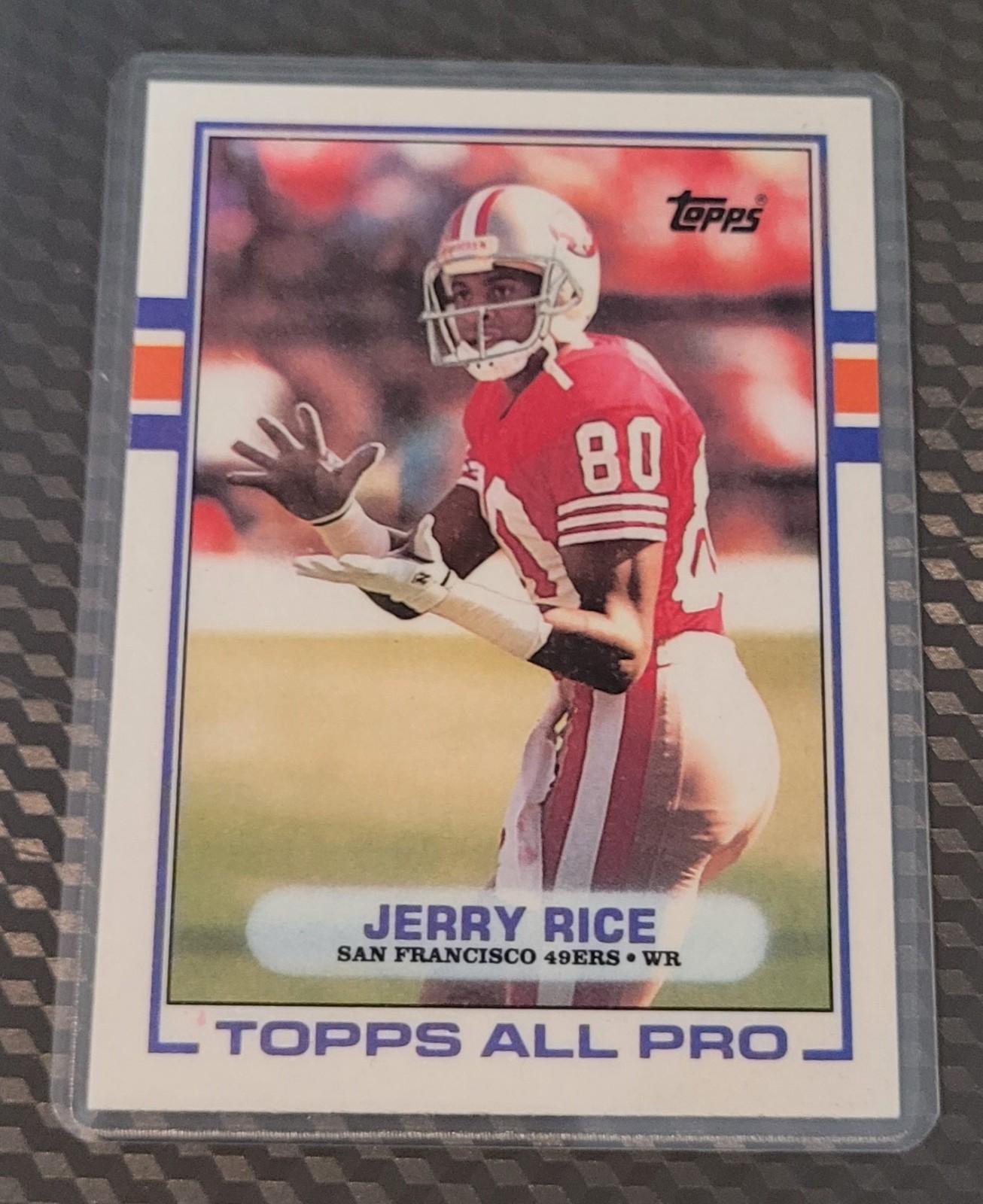 Jerry Rice SF 49’ers Football Card HOF Fridge/Locker/Cabinet Laminated Magnet