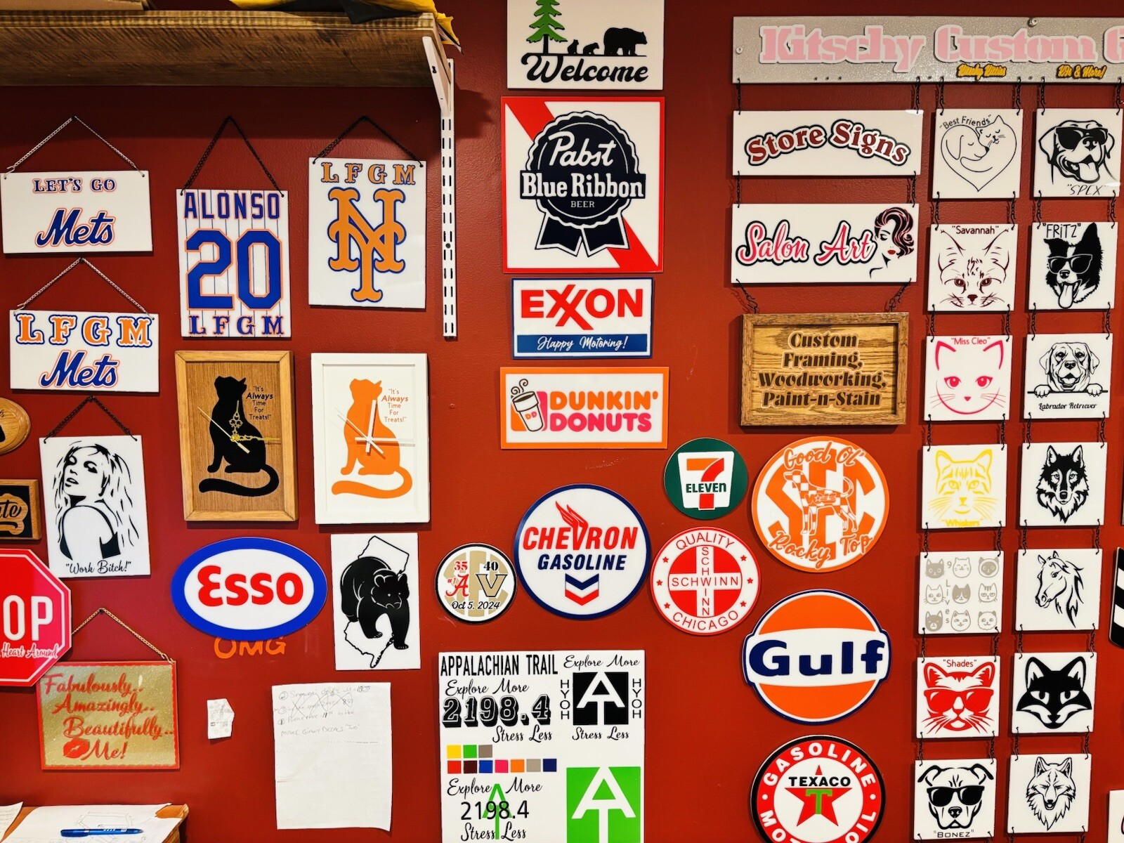 TWO «DOMER» Notre Dame Die Cut Vinyl Decals Play Like A Champion Golden Irish