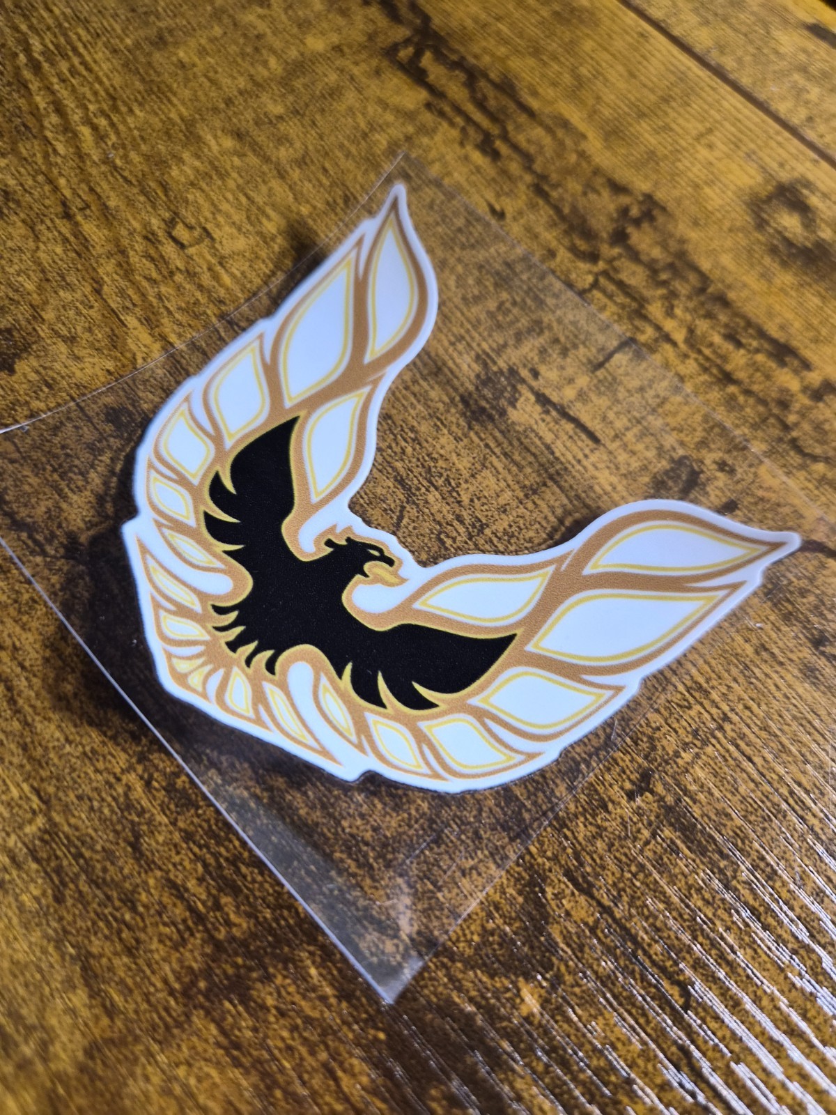 Gold High Quality UVDTF Decal Sticker waterproof USA NOT VINYL