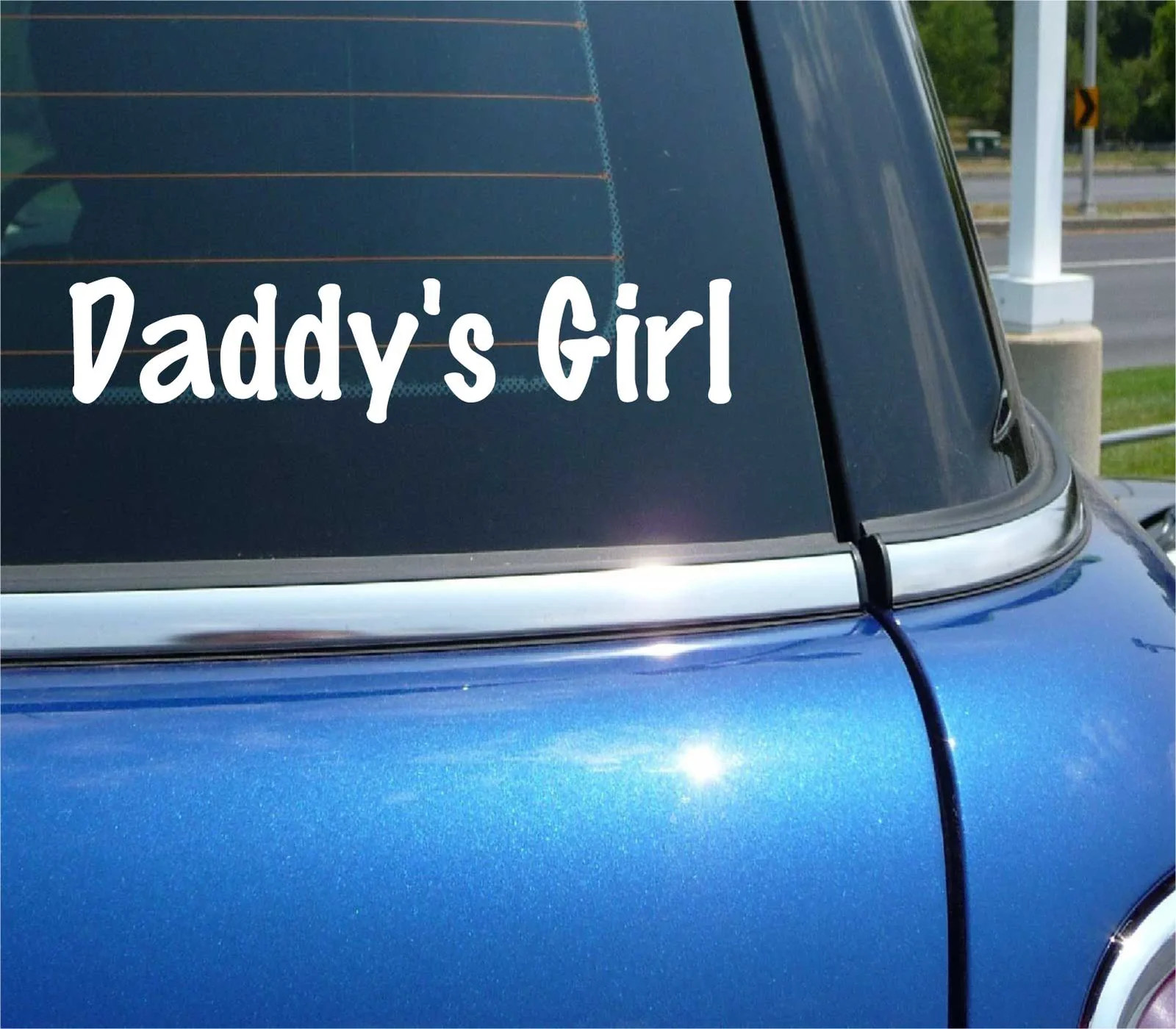 DADDY’S GIRL DECAL STICKER DAUGHTER FAMILY DAD FATHER BABY GIRLIE CAR TRUCK